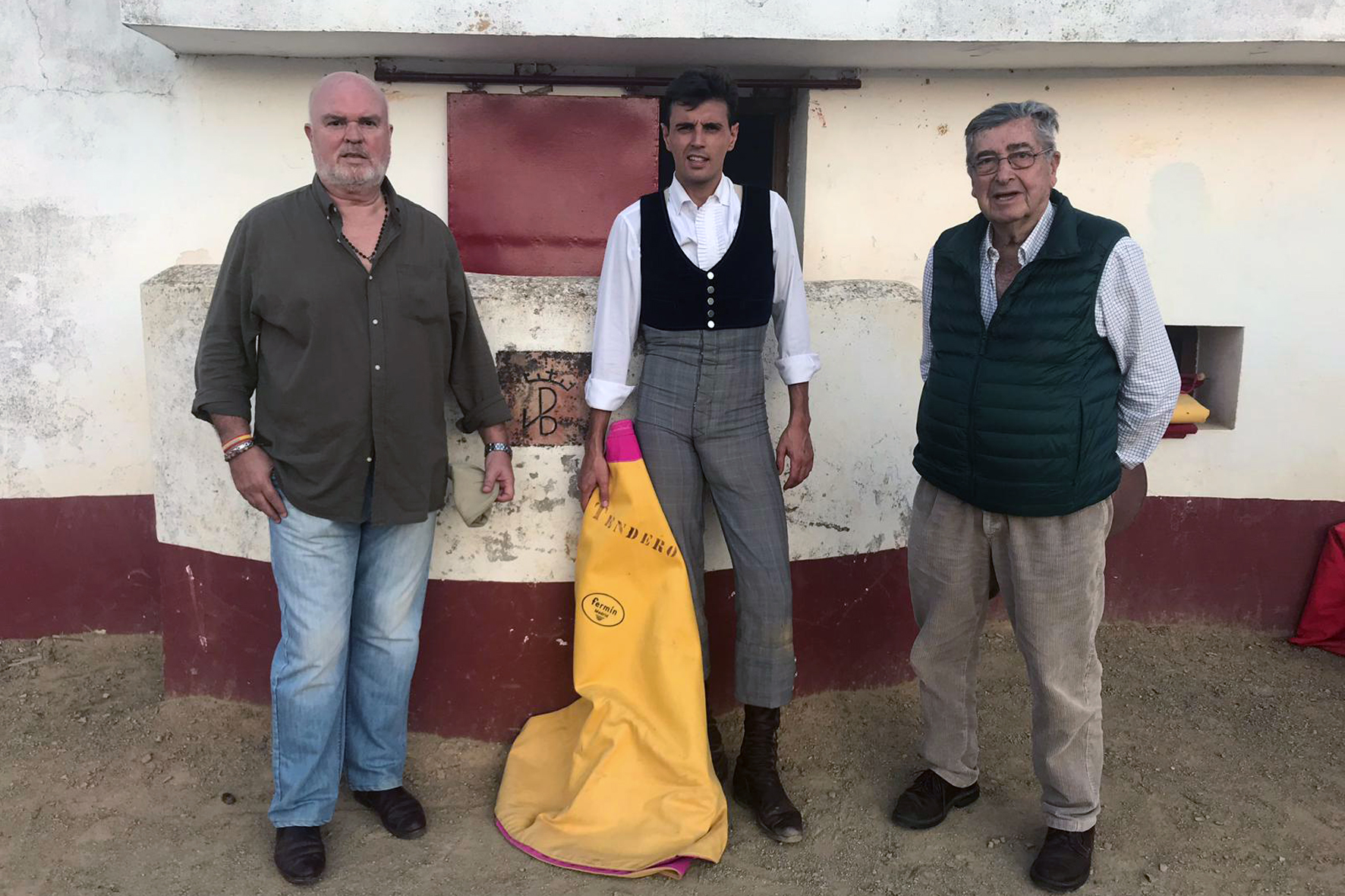 Alfonso Romero, Miguel Tendero y Sáncho Dávila.