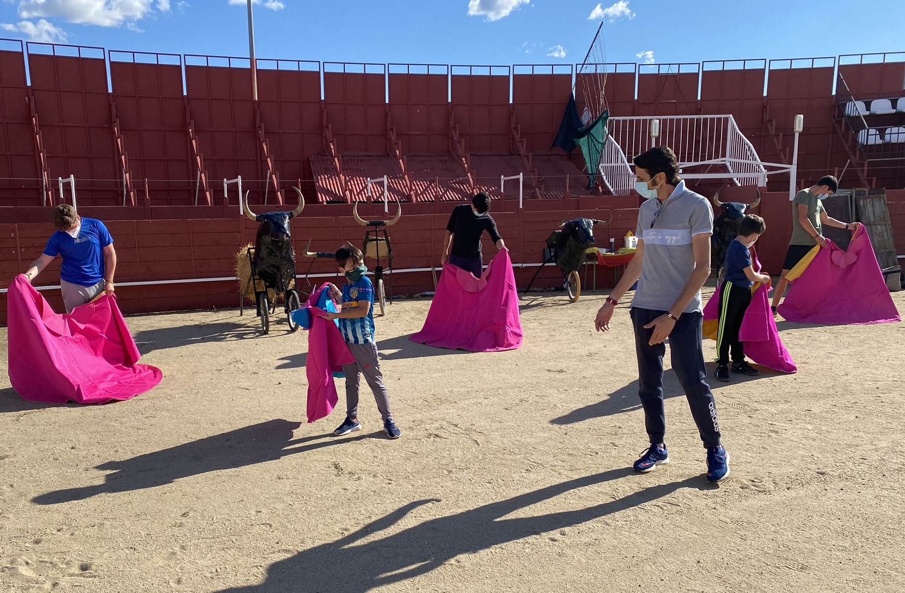 La Escuela de Tauromaquia de Navas del Rey reanuda sus clases