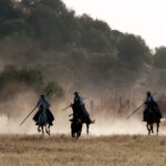 Tentadero de machos en la ganadería de Murube