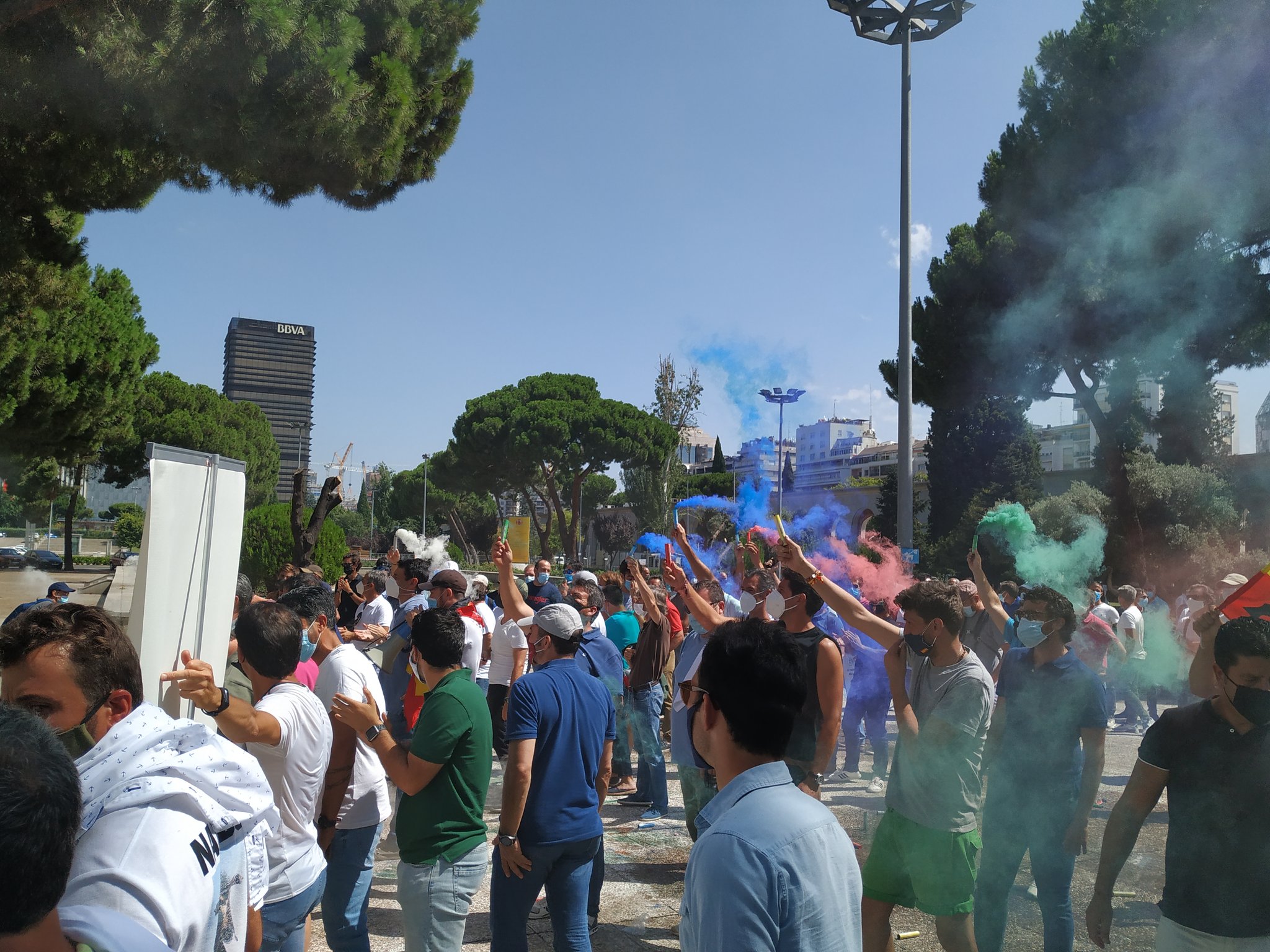 El toreo corta la Castellana