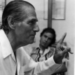 El catalán, durante su estancia en el sanatorio de Benicasim.