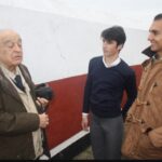 con Leandro y David Salvador en una tarde tienta.