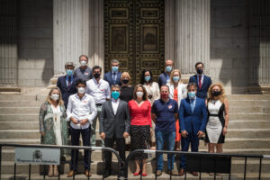 La UNPBE se reúne con el PP en el Congreso