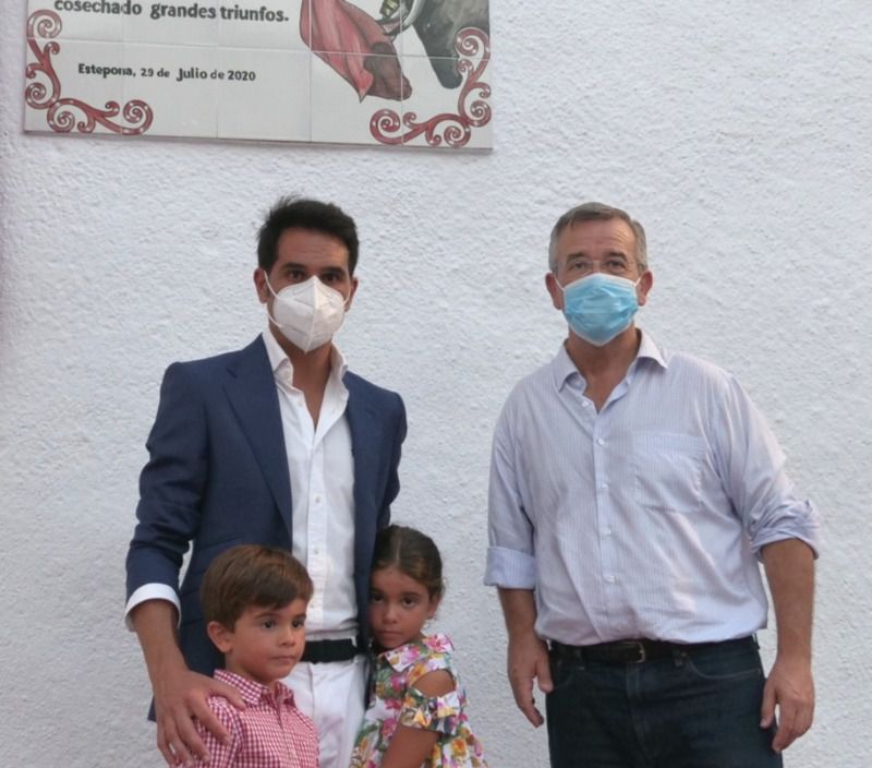 Homenaje a Salvador Vega en Estepona