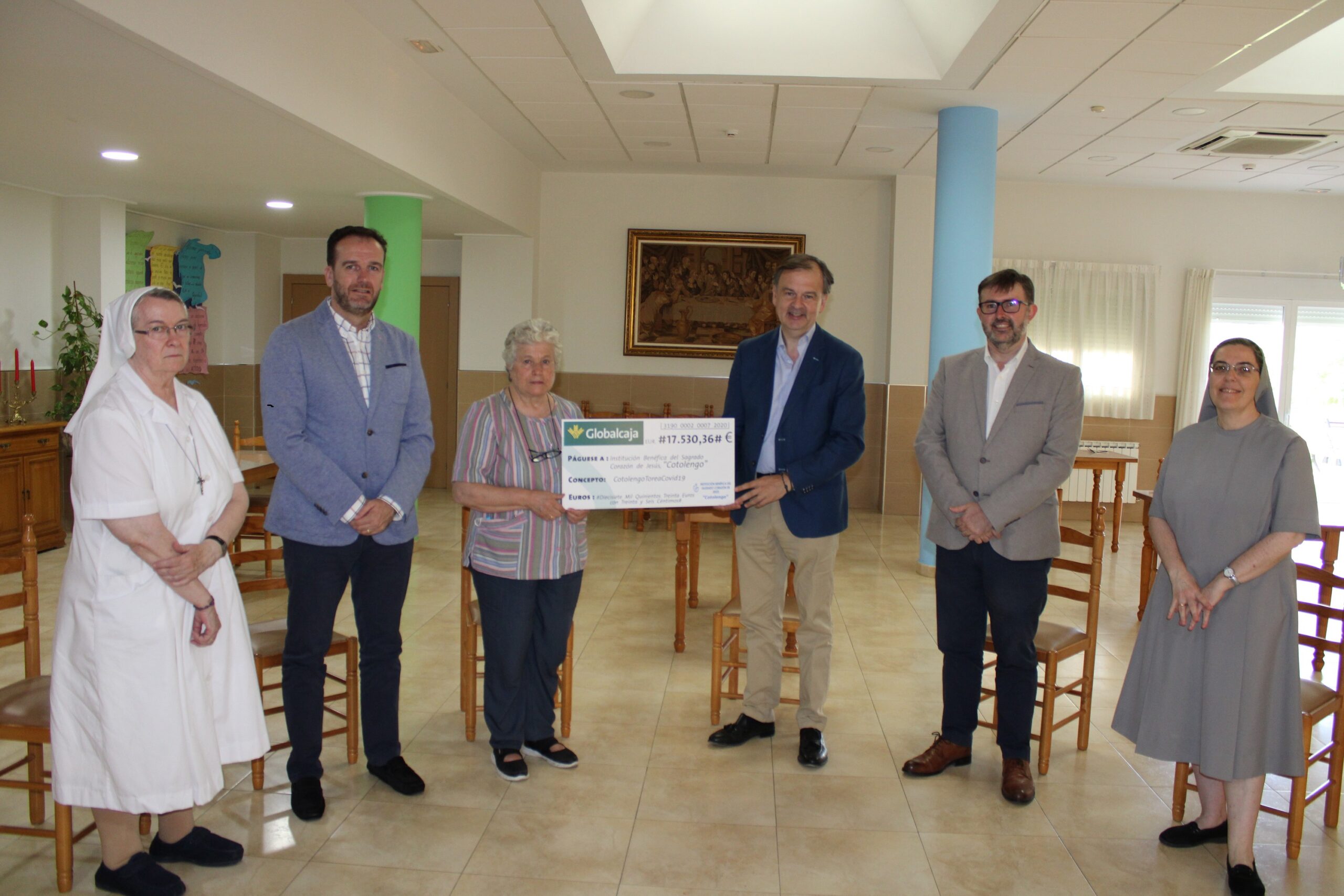 El mundo del toro e instituciones locales recaudan 17.530,36 euros para el Cotolengo