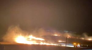 Incendio en la finca de El Soldao