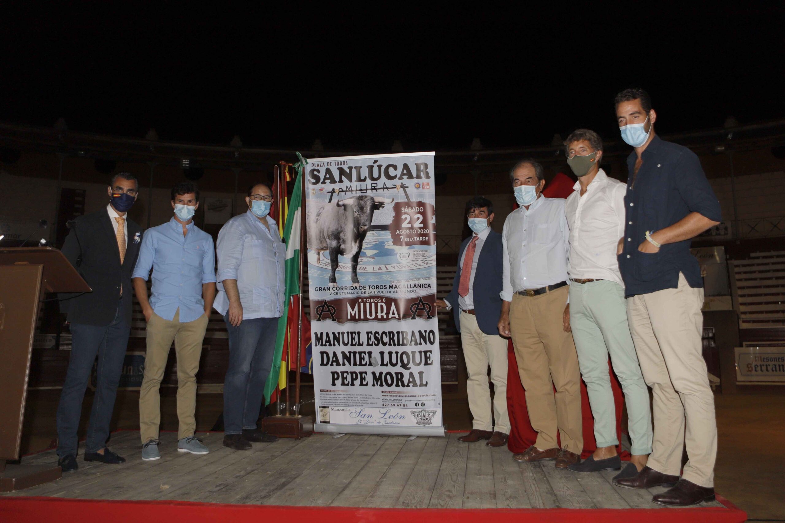 Terna cien por cien sevillana para la segunda corrida Magallánica de Sanlúcar de Barrameda