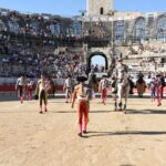 Paseíllo durante la pasada Feria del Arroz.