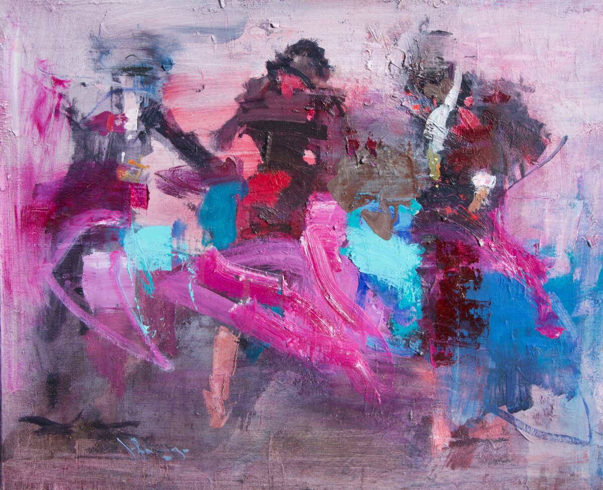 Rafael de Paula, inmortalizado en los pinceles de Diego Ramos