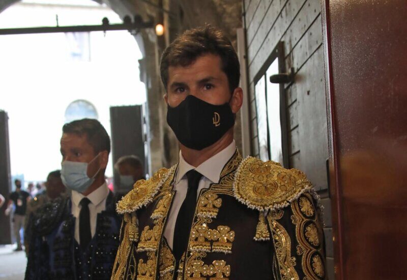 Daniel Luque, en la primera corrida de luces en Cinco Villas