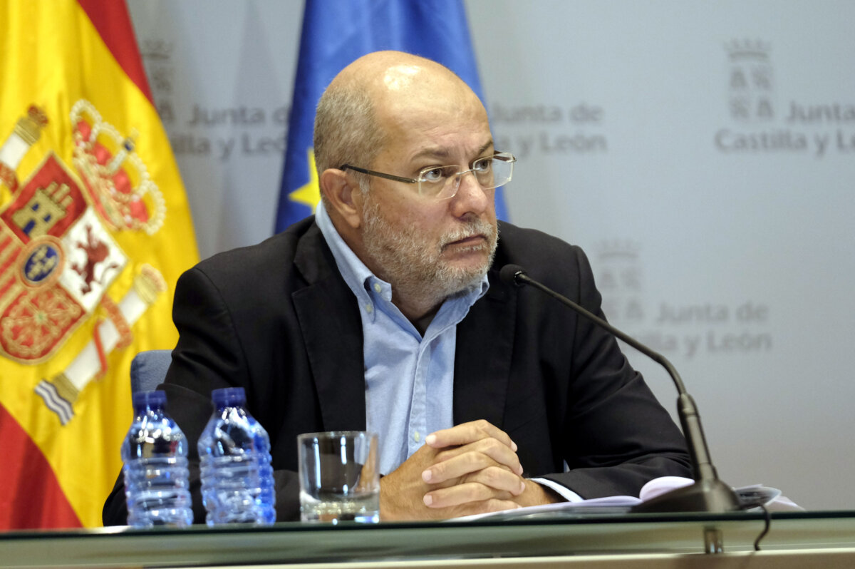 Francisco Igea, vicepresidente de la Junta de Castilla y León.