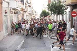 Imagen de un día de toro con cuerda en Amposta. Foto: Fotografía Taurina Julián