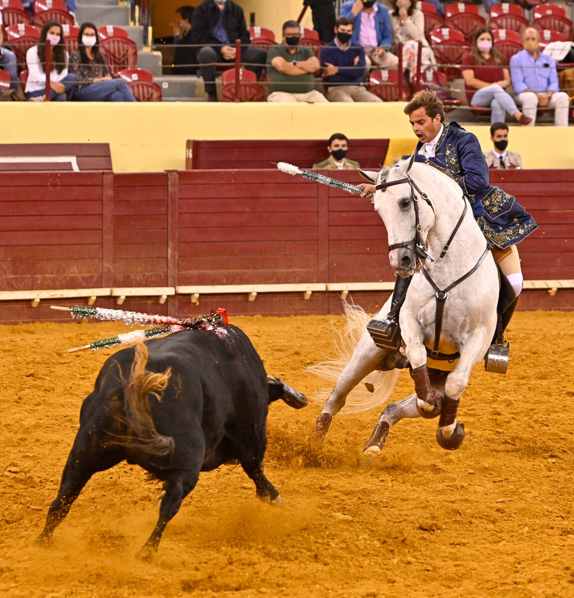 Toreo de gala de Francisco Palha en la última de Lisboa