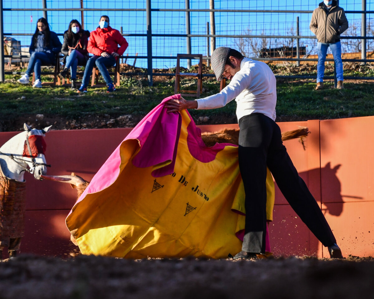 Tentadero de Emilio de Justo y El Rafi en Fuenterroble
