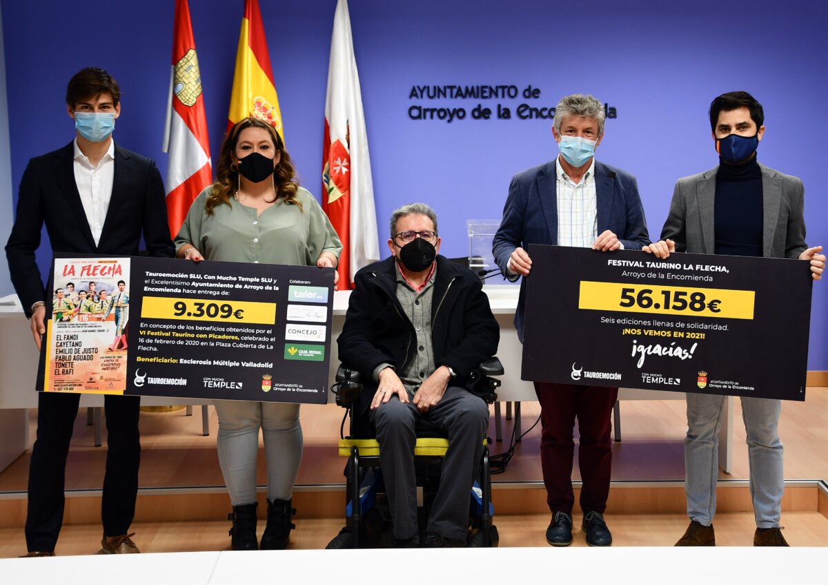 El festival de La Flecha arroja 9.309 euros de beneficio para la lucha contra la Esclerosis Múltiple