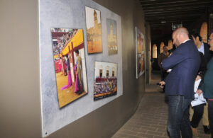 Un momento de la inauguración de las exposiciones en marzo de 2019. Foto: Mateo