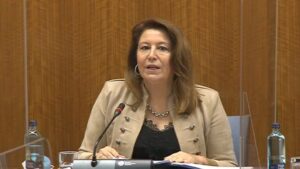 La consejera de Agricultura, Ganadería, Pesca y Desarrollo Sostenible de la Junta de Andalucía, Carmen Crespo