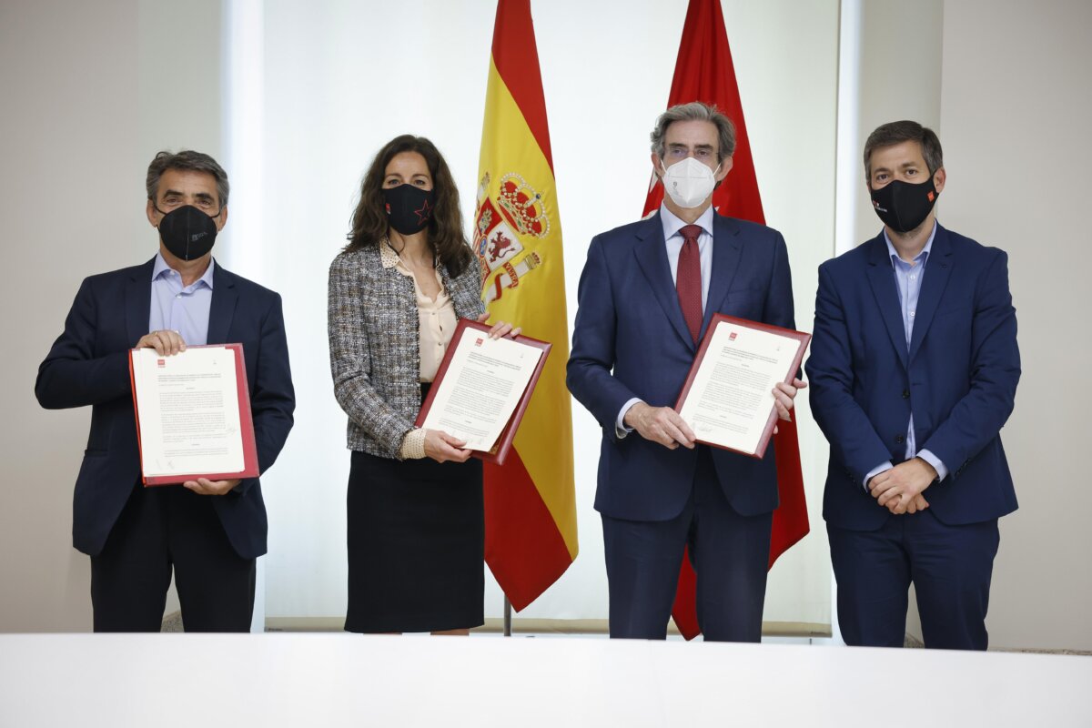 La Comunidad de Madrid y la Fundación firman el convenio para la celebración de la Fiesta del Toro