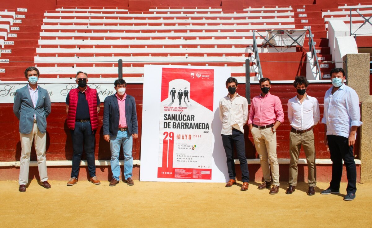 Sanlúcar recibe a la terna que inaugura el circuito de novilladas de Andalucía