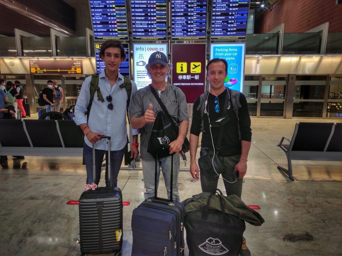 Jesuli de Torrecera y Jesús Duque vuelan a Ecuador