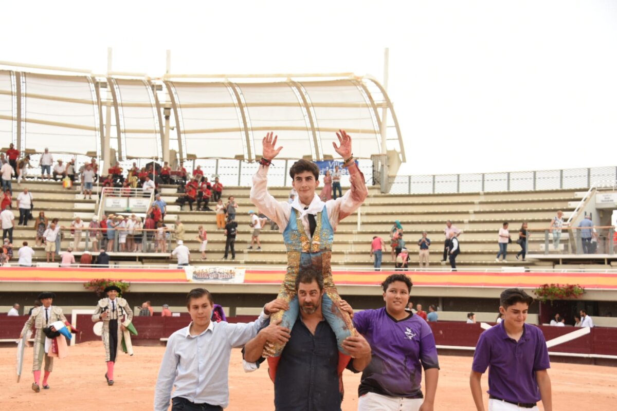 Manuel Perera, a sangre y fuego en la matinal de Istres