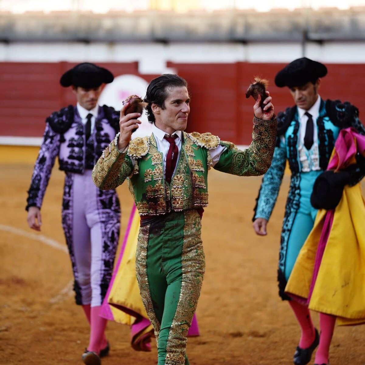 Diluvio de orejas en la novillada de Priego de Córdoba