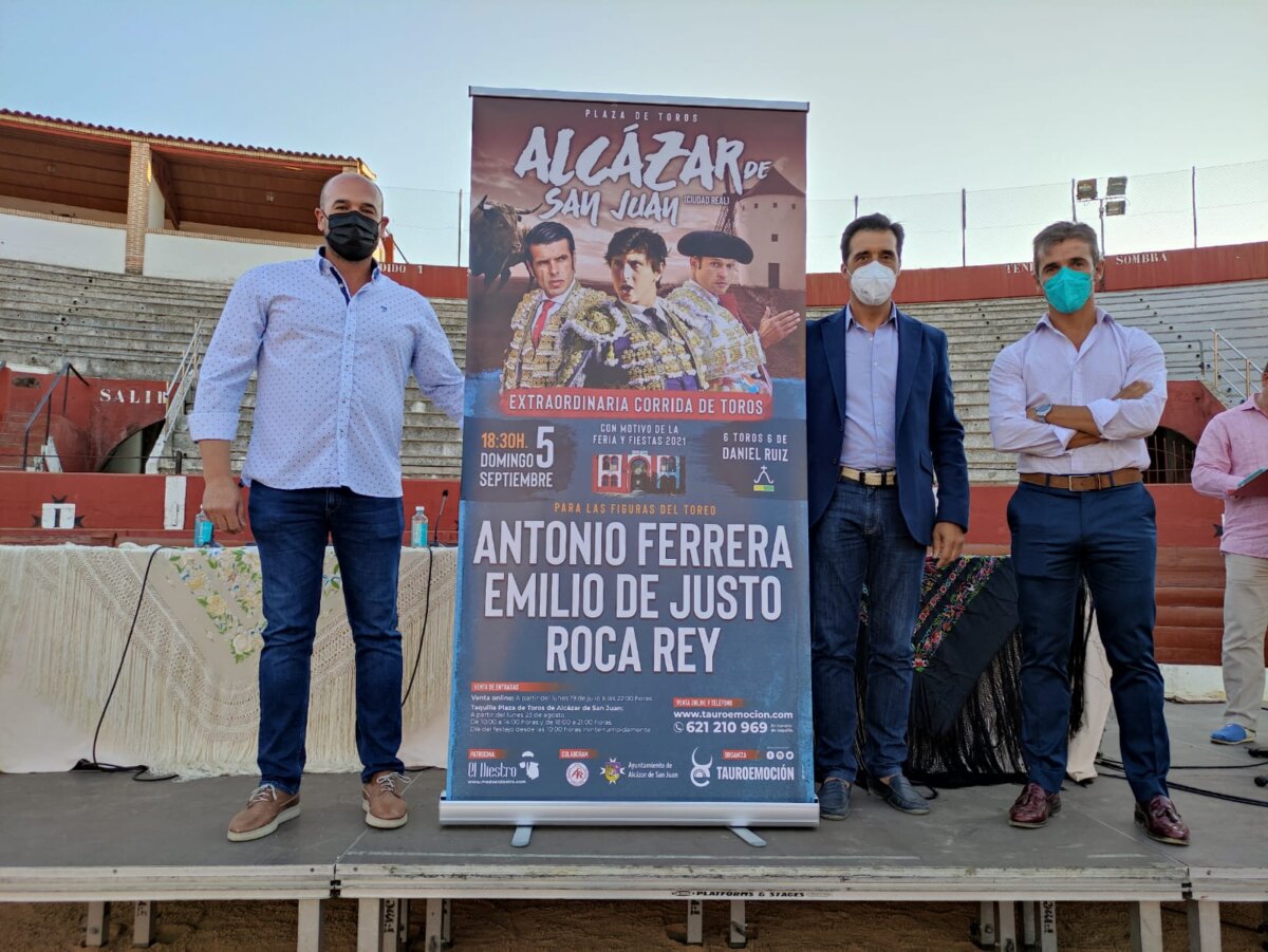 Ferrera, De Justo y Roca Rey, el cartelazo para Alcázar de San Juan