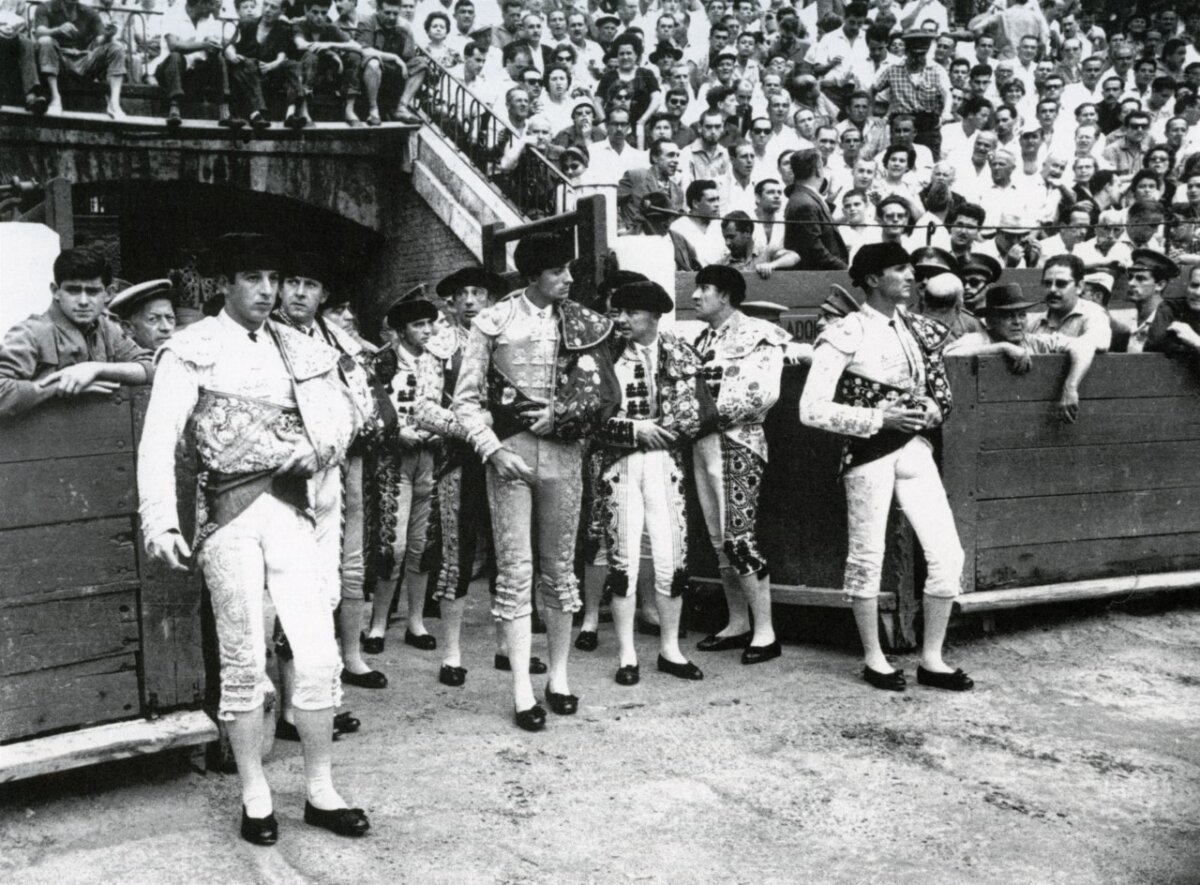 Luis Miguel y Ordóñez, en el paseíllo del mano a mano del Verano Sangriento. Foto: APLAUSOS/FINEZAS