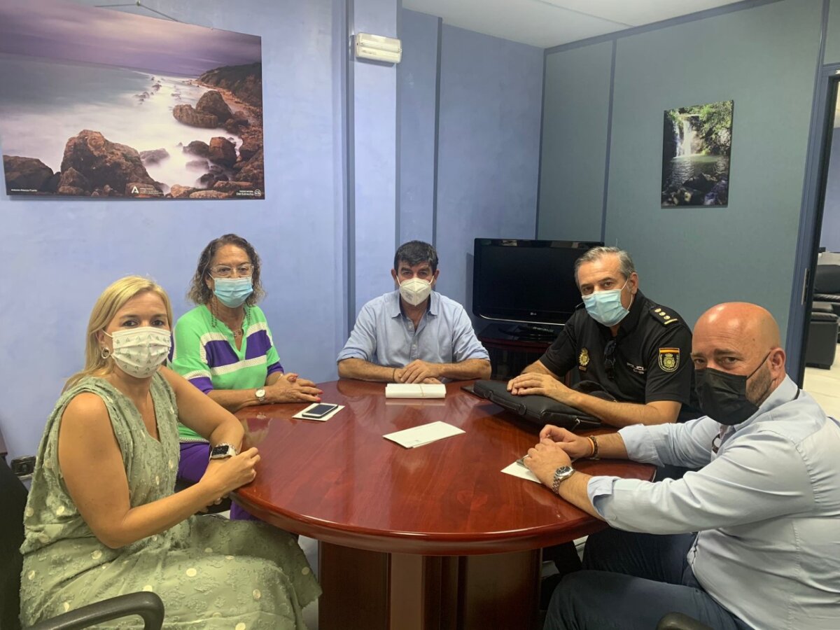Carmelo García se reúne con la Junta Local de Seguridad de Algeciras