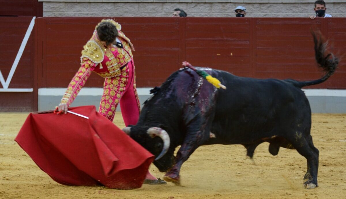 Jorge Martínez, en la pasada feria de Villaseca de la Sagra. Foto: Carlos Pinto