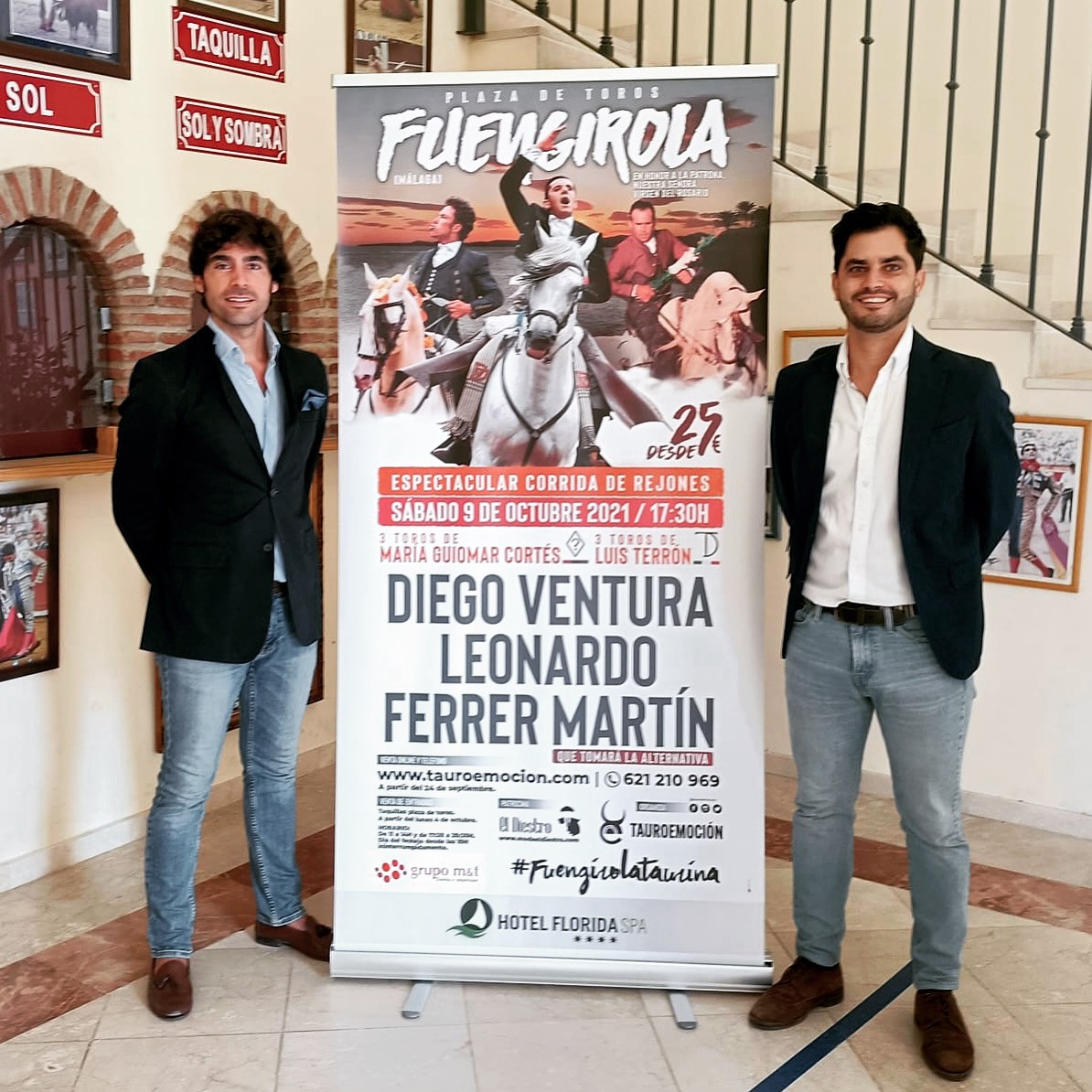 El rejoneador Ferrer Martín, alternativa en Fuengirola