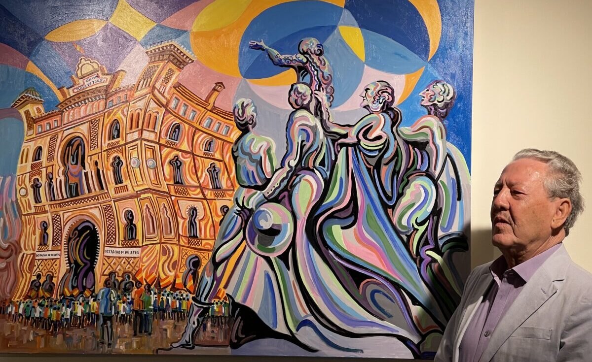 Francisco Herrero expone su colección sobre tauromaquia en Las Ventas