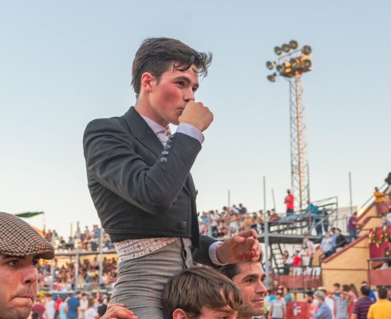 Tristán Barroso, triunfador de la Feria Taurina de La Algaba