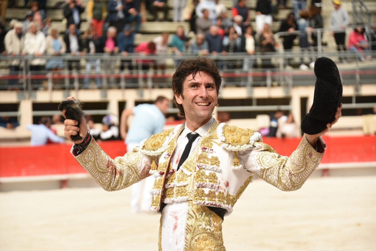 Alberto Lamelas, triunfador de Saint-Martin-de-Crau