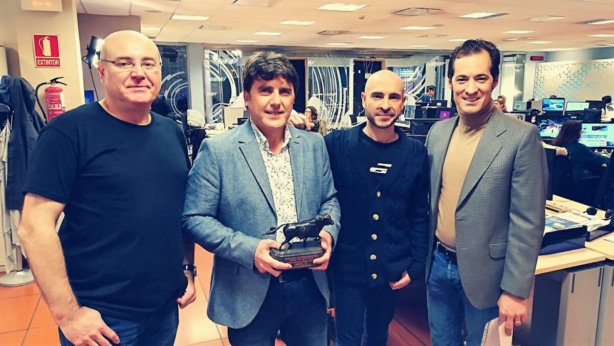 El equipo de retransmisiones taurinas de CMM, "Premio Distinción 2021"