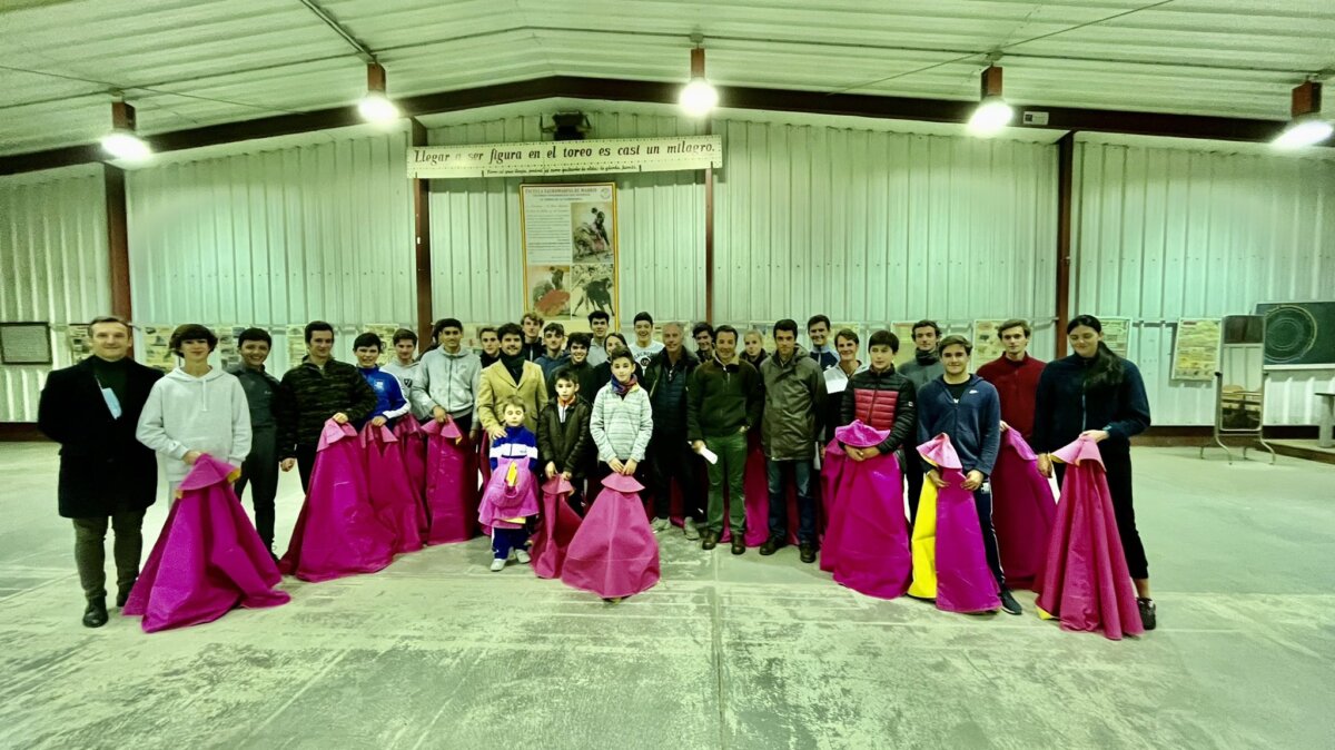 La Escuela Taurina José Cubero "Yiyo", ya instalada en la Venta del Batán