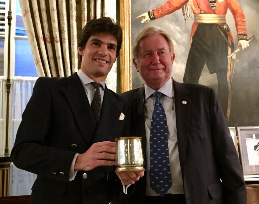 Pablo Aguado, homenajeado por el Club Taurino de Londres