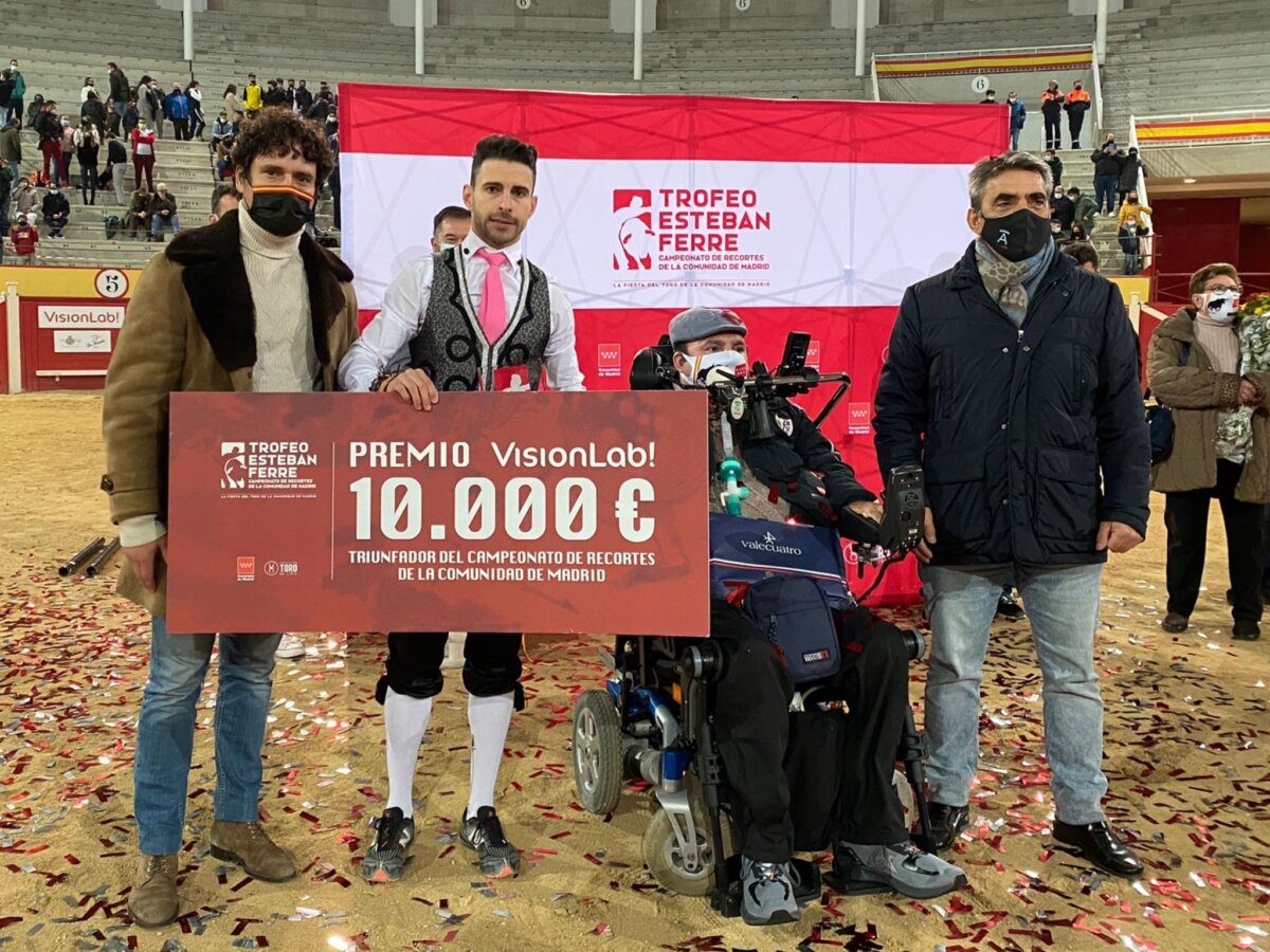 El Peta, flamante vencedor del trofeo Esteban Ferre