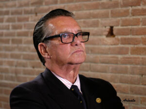 Foto cedida por la familia y que ocupa un lugar de privilegio en su finca cacereña.