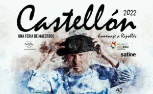 El cartel anunciador rinde homenaje a Ripollés.