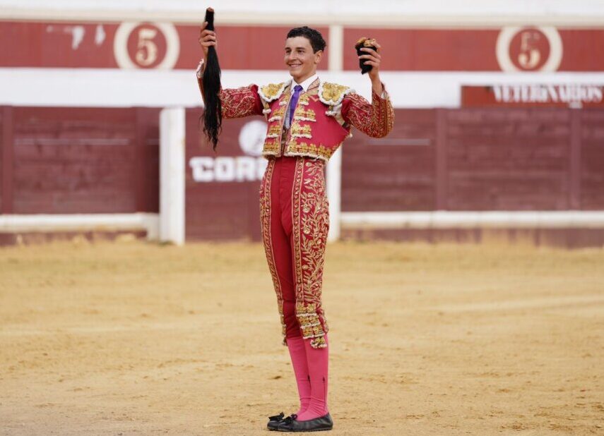 Mariscal, flamante vencedor del Bolsín Taurino Coso de los Donceles