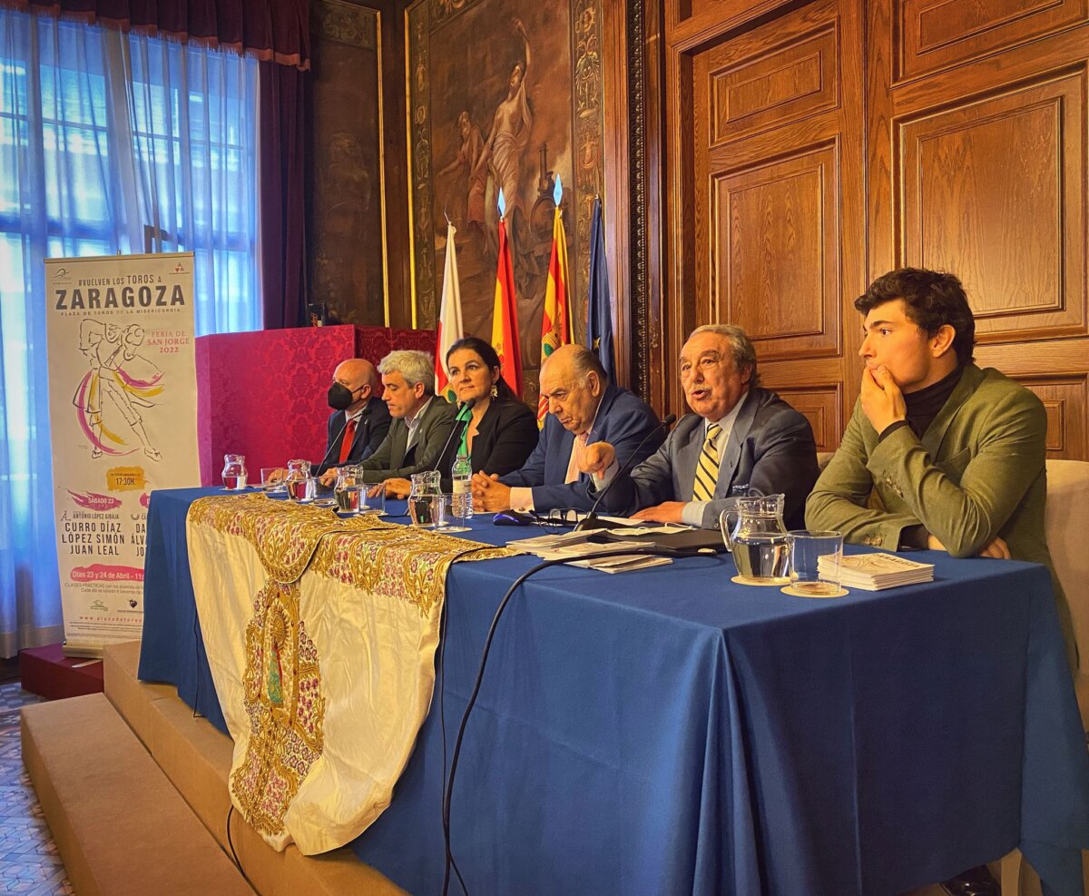 Los toros vuelven a Zaragoza: presentados los carteles de San Jorge