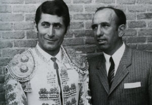 Andrés Vázquez junto a Victorino Martín Andrés. Dos grandes.