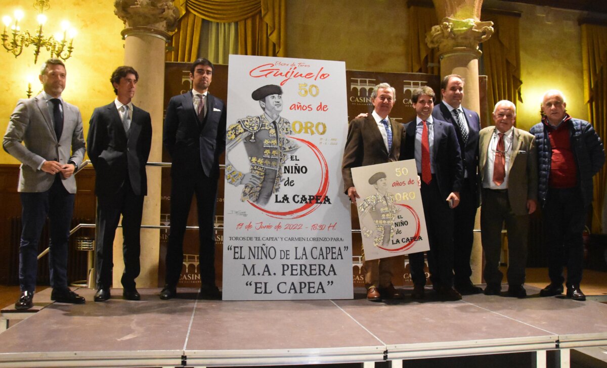 Presentado el cartel del 50º aniversario de alternativa de "El Niño de la Capea"