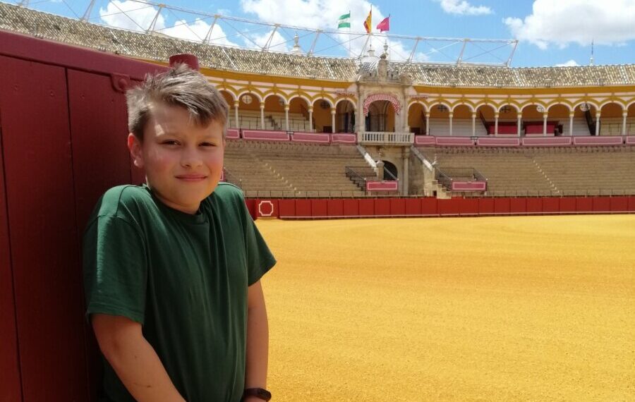 Ratmir, de la crueldad de los bombardeos de Ucrania a la paz de la Maestranza
