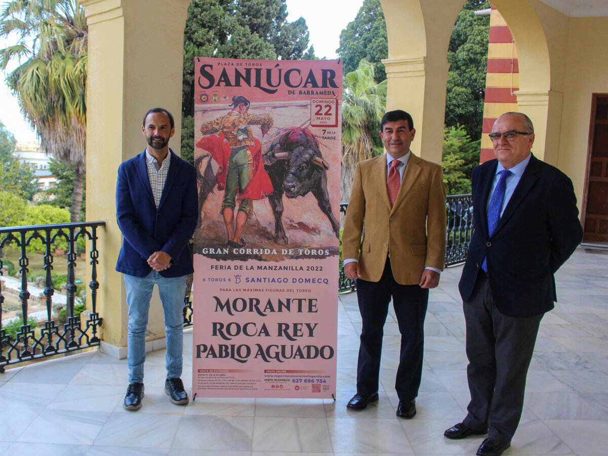 Morante, Roca Rey y Aguado, máxima categoría en Sanlúcar de Barrameda