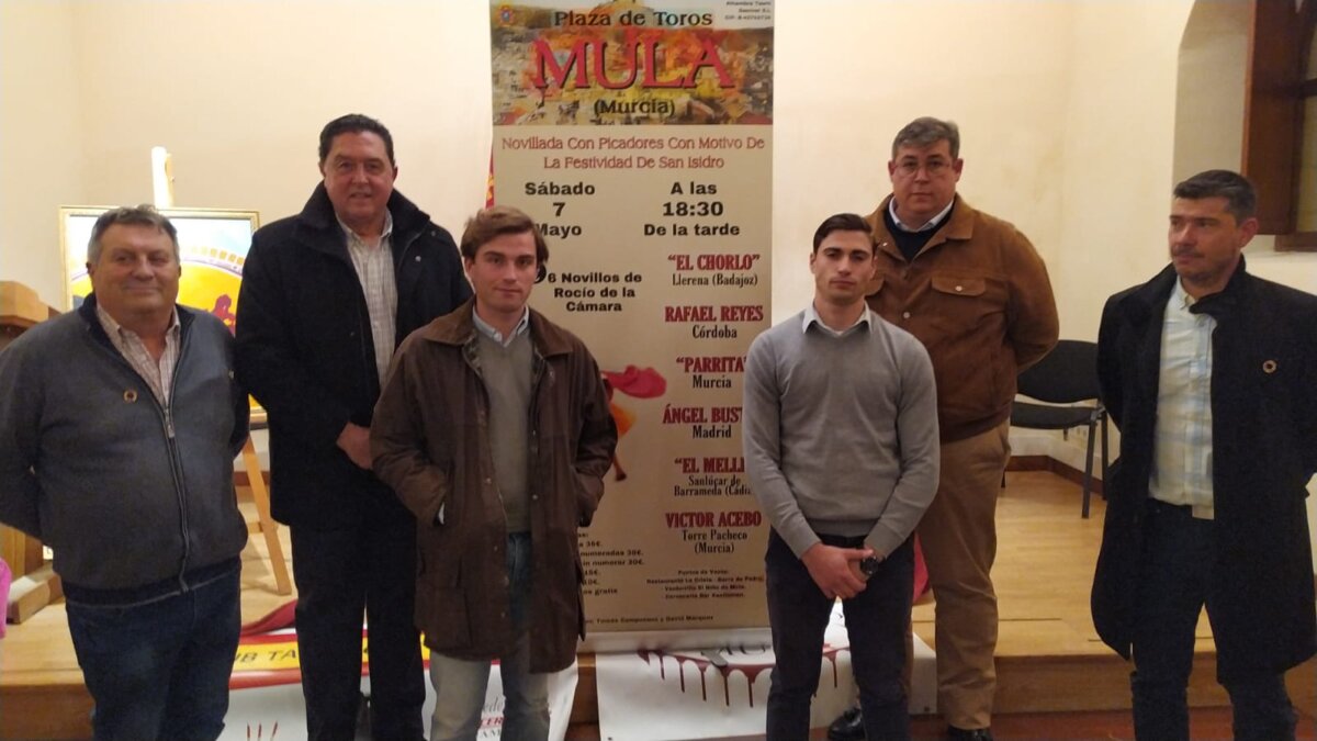 Seis novilleros para el cartel de Mula por San Isidro