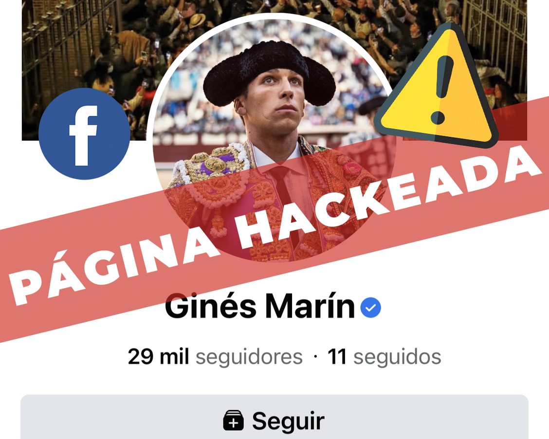 Atacada la página en Facebook de Ginés Marín