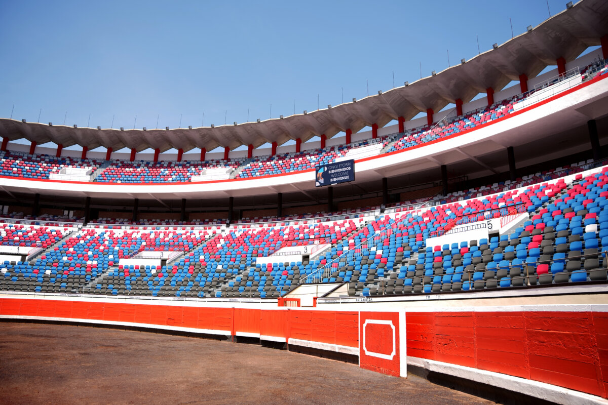 Primeras imágenes de la nueva plaza de toros Vista Alegre de Bilbao