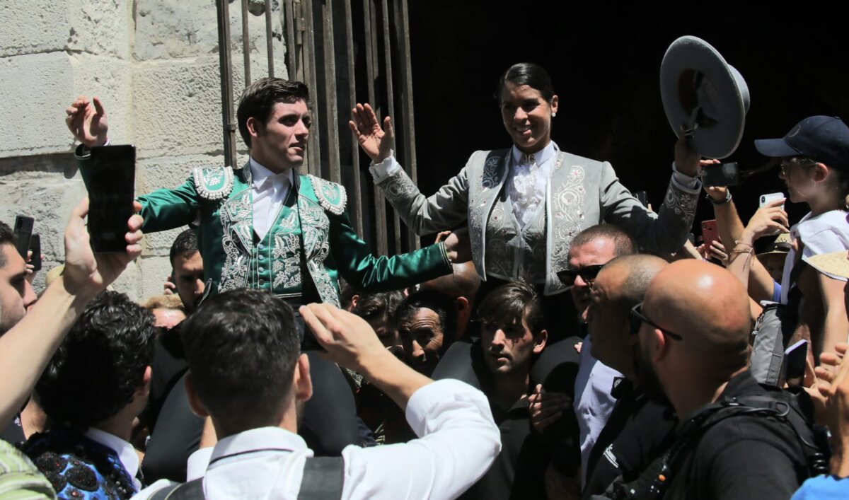 Lea Vicens y Guillermo Hermoso de Mendoza, en Nimes como en Madrid